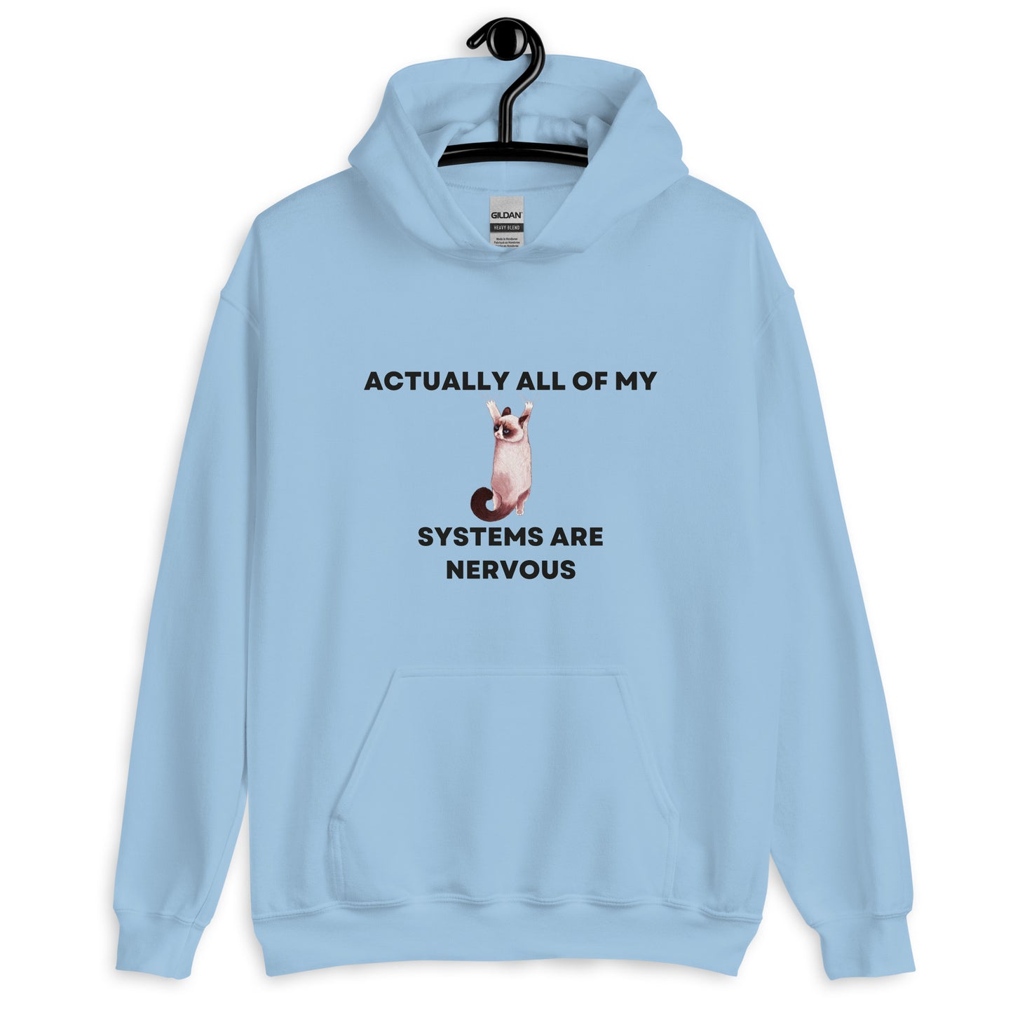 All of my systems are nervous Hoodie