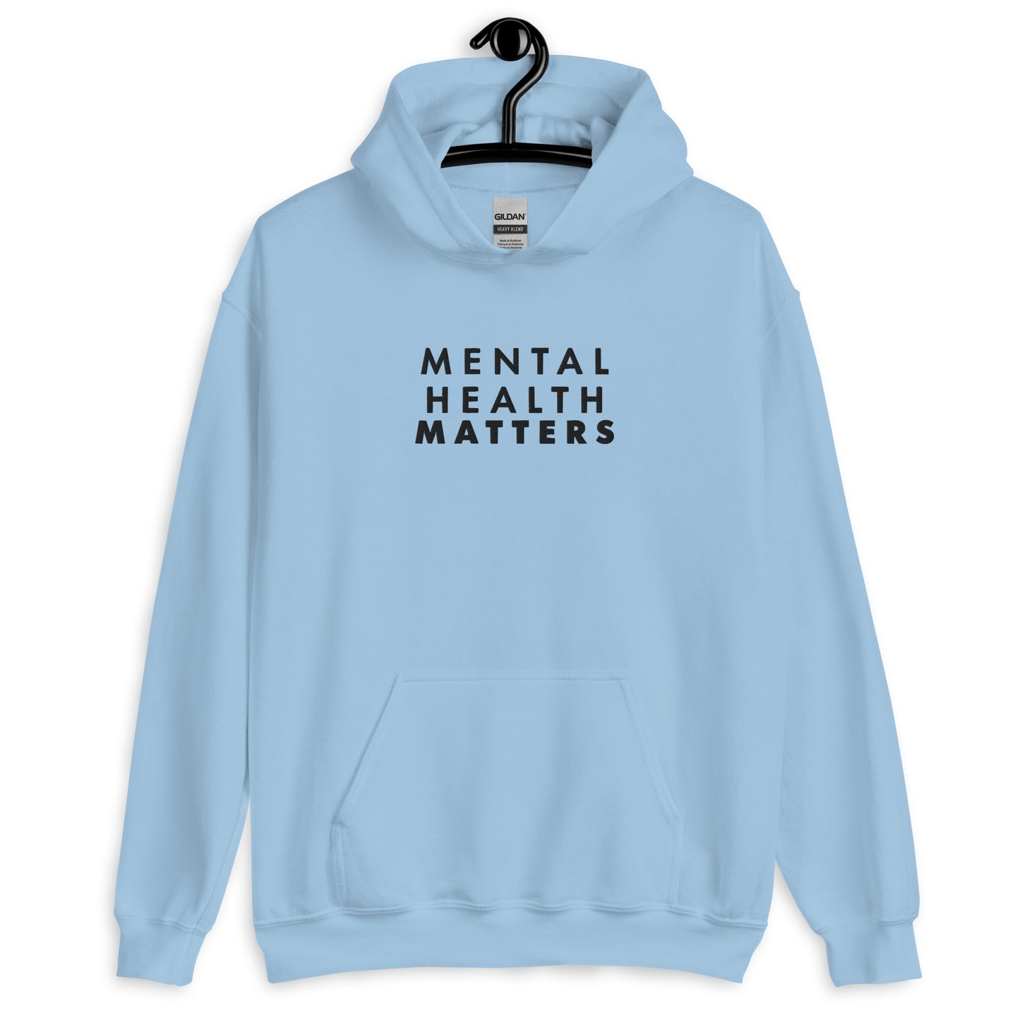 Mental Health Matters embroidered Hoodie