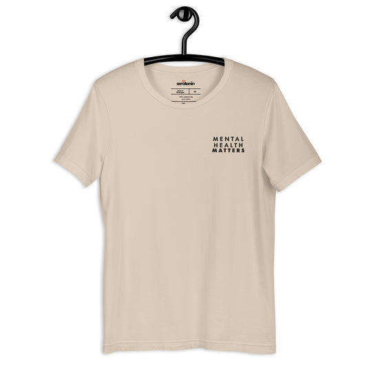 Mental Health Matter embroidered Unisex t-shirt