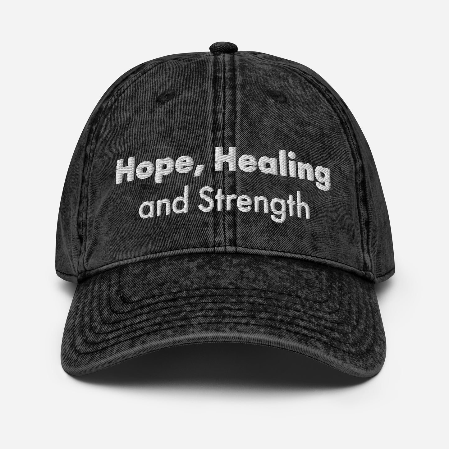 Hope, Healing and Strength Vintage Cotton Twill Cap